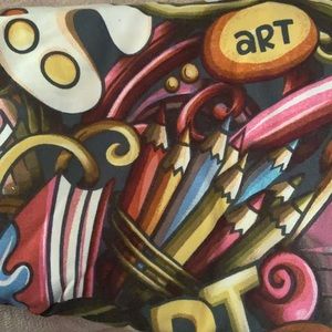 TC LULAROE ART LEGGINGS